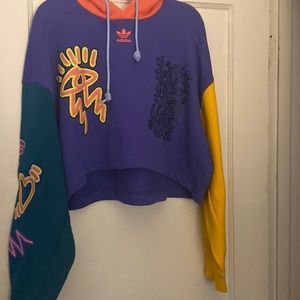 Brand New Adidas Crop Sweatshirt